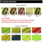 Mesh Safety Vest Supplier - Customized LOGO Breathable Multi-pocket Traffic Fabric