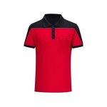 Workwear Polo Shirt Supplier - Custom logo Antistatic Gas Station Polyester Sublimation Printing