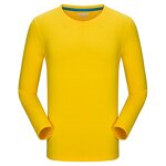 Long Sleeve T Shirt Supplier - Custom High Quality 100% Cotton Crew Neck Men Full Tee