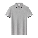 Polo Shirt with Button Factory - Custom Logo Pure Cotton Pique Short Sleeve Corporate Culture