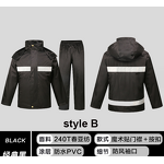 Reflective Raincoat Supplier - Durable Hi Vis Oxford Windproof Waterproof Construction Safety