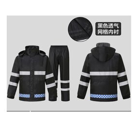 Reflective Raincoat Supplier - Durable Hi Vis Oxford Windproof Waterproof Construction Safety