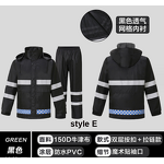 Reflective Raincoat Supplier - Durable Hi Vis Oxford Windproof Waterproof Construction Safety