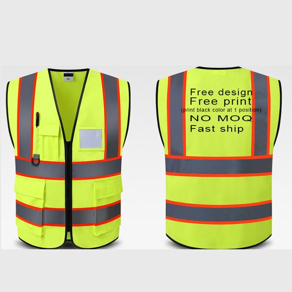 Security Jacket Factory - Construction High Visibility Reflective Clothing Traffic Safety