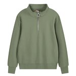 Winter Streetwear Supplier - Men's Eco-Friendly Cotton/Bamboo 370g Woven Zipper-Up Pocket