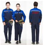 Work Clothing Set Factory - Men Women Durable Reflective Strip Long Sleeve Coveralls