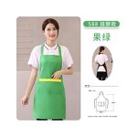 Custom Logo Apron Supplier - Waiter Salon Barber Work Waitress Kitchen Cotton with Logo