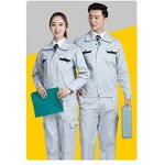 Work Clothing Supplier - Women's and Men's Factory Worker Uniform Customizable with Logo