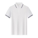 Polo Shirt with Button Factory - Custom Logo Pure Cotton Pique Short Sleeve Corporate Culture