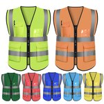 Reflective Clothing Supplier - Wholesale Custom Print Construction Reflective Vests