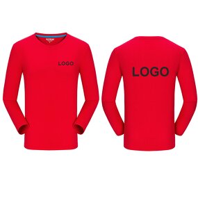 Long Sleeve T Shirt Supplier - Custom High Quality 100% Cotton Crew Neck Men Full Tee