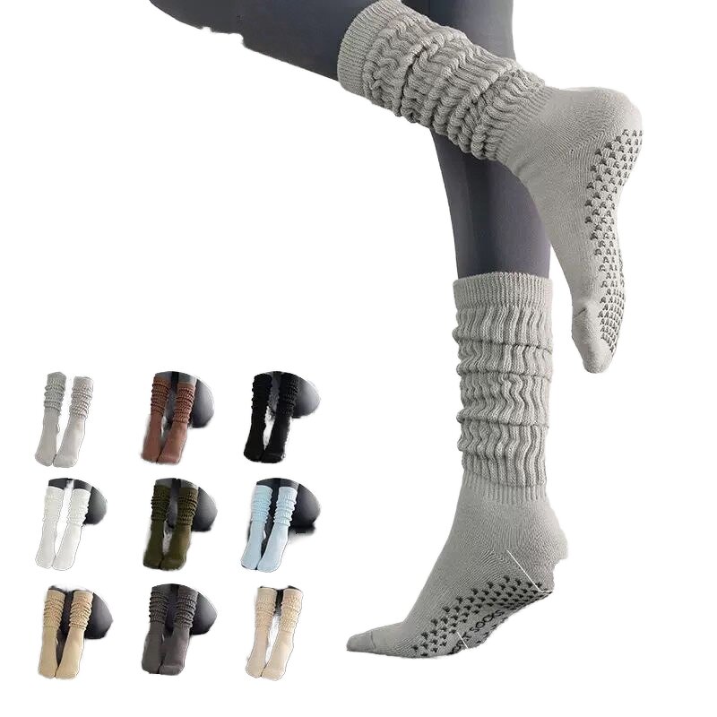 Mid-Calf Yoga Sock Manufacturer - Bulk Non-Slip Pilates Sock