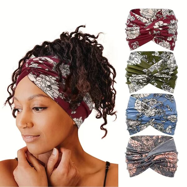 European Wide Headband Manufacturer - Bulk Printed Yoga Sports Headband