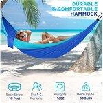 Nylon Camping Hammock Manufacturer - Custom Durable Hammock with Straps