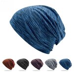 Winter Skully Hat Manufacturer - Bulk Stretch Slouch Knitted Cap