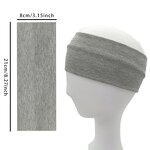 Knitted Elastic Hair Band Manufacturer - Bulk Wide-edge Sports Turban