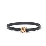 Rose Flower Buckle Thin Belt Manufacturer - Bulk PU Slimming Belt