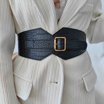 Fashion Elastic Waist Belt Manufacturer - Bulk Retro Wide Belt