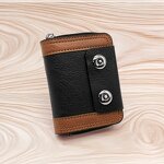 Accordion Card Holder Manufacturer - Bulk Retro Zipper ID Storage Bag