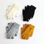 Winter Men's Knitted Gloves Manufacturer - Bulk Touch Screen Warm Gloves