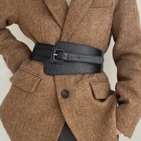 Fashion Elastic Waist Belt Manufacturer - Bulk Retro Wide Belt