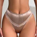 Women's Thin Lace Boyshort Manufacturer - Bulk High-Rise Belly Tucker Panties