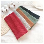 Stretch Knitted Headband Manufacturer - Bulk Solid Color Yoga Hair Band
