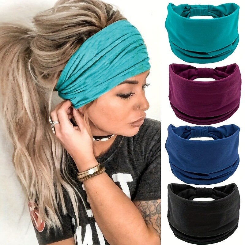 Printed Sports Headband Manufacturer - Bulk Casual Wide Headband