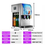 Beverage Dispenser Manufacturer - 3 Heads Stainless Steel Automatic Cool Drink Soda