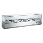 Salad Display Cabinet Supplier - Commercial Refrigerated Table Top Pizza Fruit Fridge