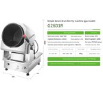 Electric Fried Rice Wok Manufacturer - Restaurant Automatic Intelligent Stir Fry Cooking