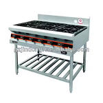 Restaurant Gas Stove Manufacturer - Commercial Single Double burner Cooker Hotel Kitchen