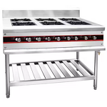 Restaurant Gas Stove Manufacturer - Commercial Single Double burner Cooker Hotel Kitchen