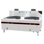 Freestanding Gas Cooking Stove Factory - Commercial Hotel Kitchen 2 Burners Range
