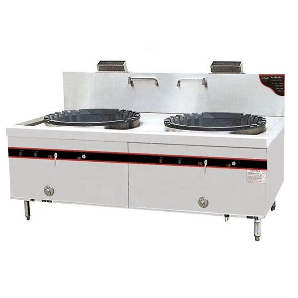 Freestanding Gas Cooking Stove Factory - Commercial Hotel Kitchen 2 Burners Range