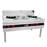Freestanding Gas Cooking Stove Factory - Commercial Hotel Kitchen 2 Burners Range