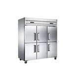 Upright Freezer Manufacturer - Luxury Commercial 6 Door Stainless Steel Deep Freezers