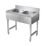 Double Bowl Sink Manufacturer - Commercial Restaurant Kitchen Food Grade Stainless Steel