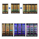 Beverage Coolers Factory - Commercial Display Cabinets Glass Door Chiller Refrigerator