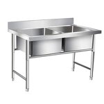 Double Bowl Sink Manufacturer - Commercial Restaurant Kitchen Food Grade Stainless Steel
