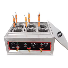 Pasta Cooker Manufacturer - Counter Top Commercial Boiler 6 Holes Noodle Cooker