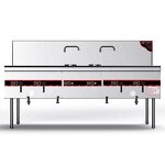 Gas Wok Range Factory - Kitchen Restaurant Cooking Stove Stainless Steel Restaurant