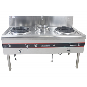 Gas Cooking Range Manufacturer - Commercial Kitchen High Power Gas Stove Wok