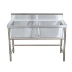Double Bowl Sink Manufacturer - Commercial Restaurant Kitchen Food Grade Stainless Steel