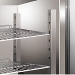 Kitchen Cooler Cabinet Supplier - Stainless Steel Workbench Pizza Salad bar Under Counter