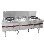 Single Wok Gas Stove Manufacturer - New Design Restaurant Equipment Standing Stainless Steel