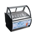Ice Cream Showcase Factory - Commercial Air Cooled Glass Door Display Refrigerators