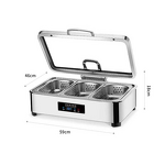 Electric Griddle Factory - Stainless Steel Commercial Kitchen Non Stick Plate Fast