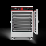 Automatic Steamer Manufacturer - 6-24 Tray Round Noodle Gas Electric Momo Dumpling