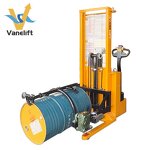 Electric Barrel Lifter Factory - China Factory 350-650 kg Flip Automatic Drum Stacker